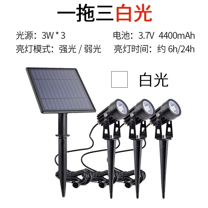 

Solar outdoor waterproof street lights, ground mounted lawn lights landscape lighting courtyard lights garden lights