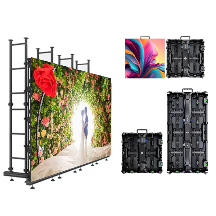 LED P3.91 500*500mm /500*1000mm Rental Screen  for Stage Outdoor /Indoor P2.604/P2.976