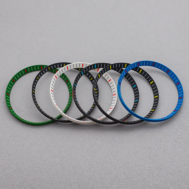 30.5x27.5mm Watch Chapter Ring For SKX007 SKX009 SRPD Case Plastic Inner Ring NH35 NH36 For Diving Case Chapter Ring Spare Parts