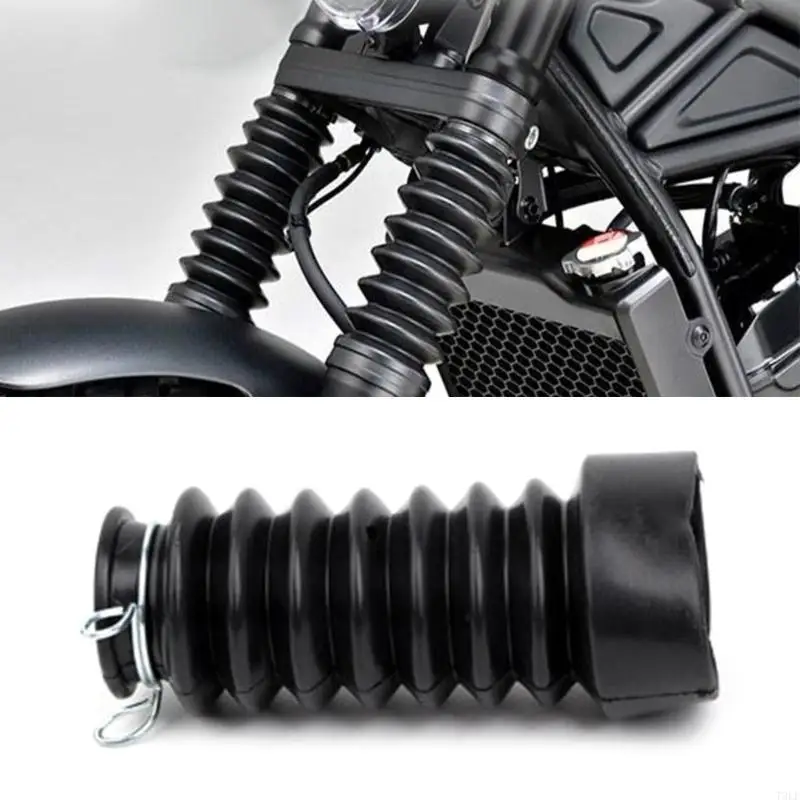 

T3LF Front Fork Cover Dust Guard Shock Damping Cover 1 Pair Fork Dust for Motorcycle Dirt Bike 27mm/30mm/33mm Fork Boot