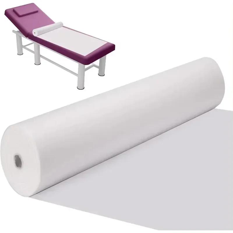 50 pcs Disposable Spa Massage Mattress Sheets Salon Massage Bed Sheets Non-Woven Headrest Paper Roll Table Cover Tattoo Supply