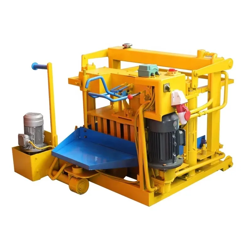 Concrete block machine Manual brick making machine Small brick making machine