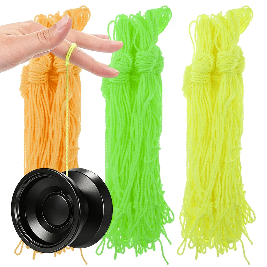 

15/50 шт. шнуров для йо-йо длиной 105 см, разноцветные, для профессиональных соревнований, ежедневных тренировок, запасные части XJM