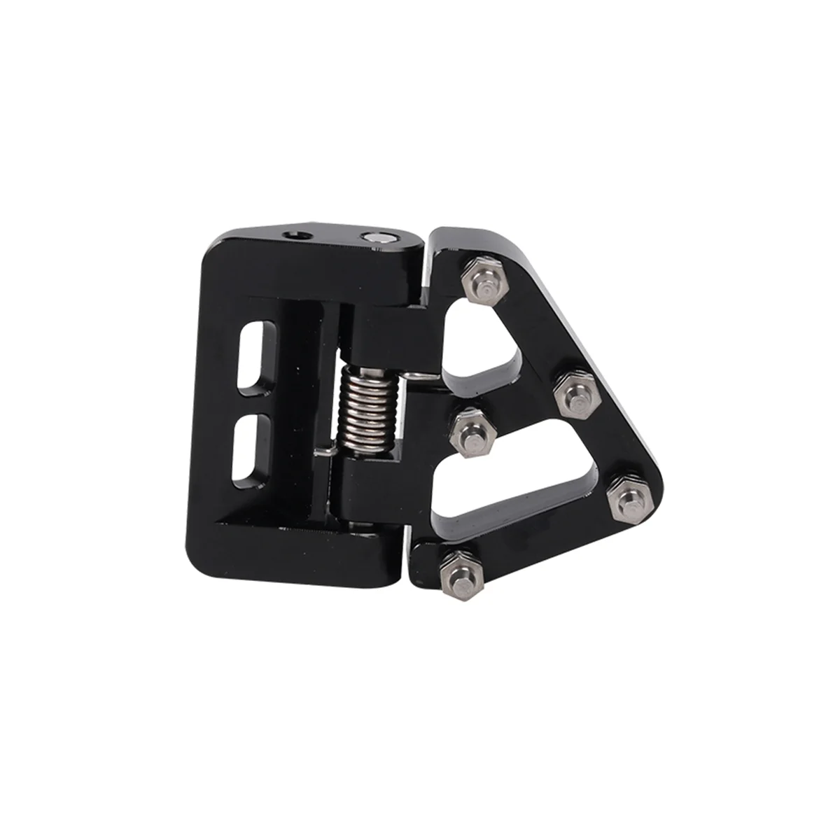 

Motorcycle Folding Rear Brake Pedal Step Tip Plate for 125 200 250 300 500 EXC XC XCF XCW SXF EXCF TPi 6D(Black)