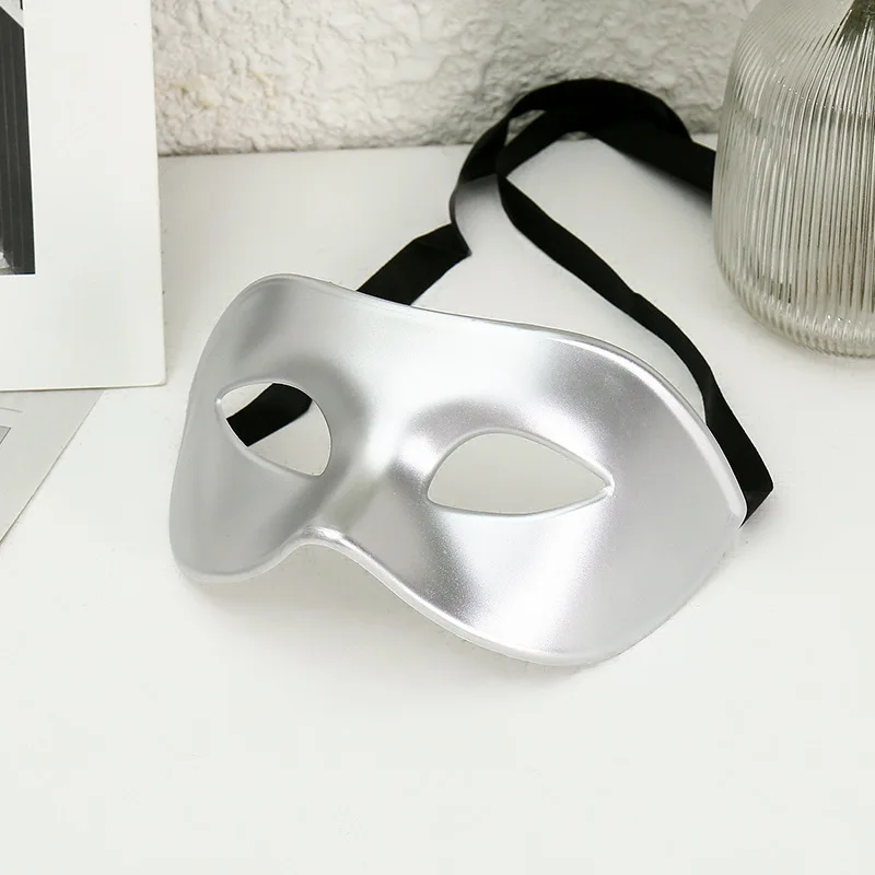 Halloween Half Face Mask Made Vintage Half Face Cover Women Men Venice Party Dance Carnival Masquerad Costume Props Decoration