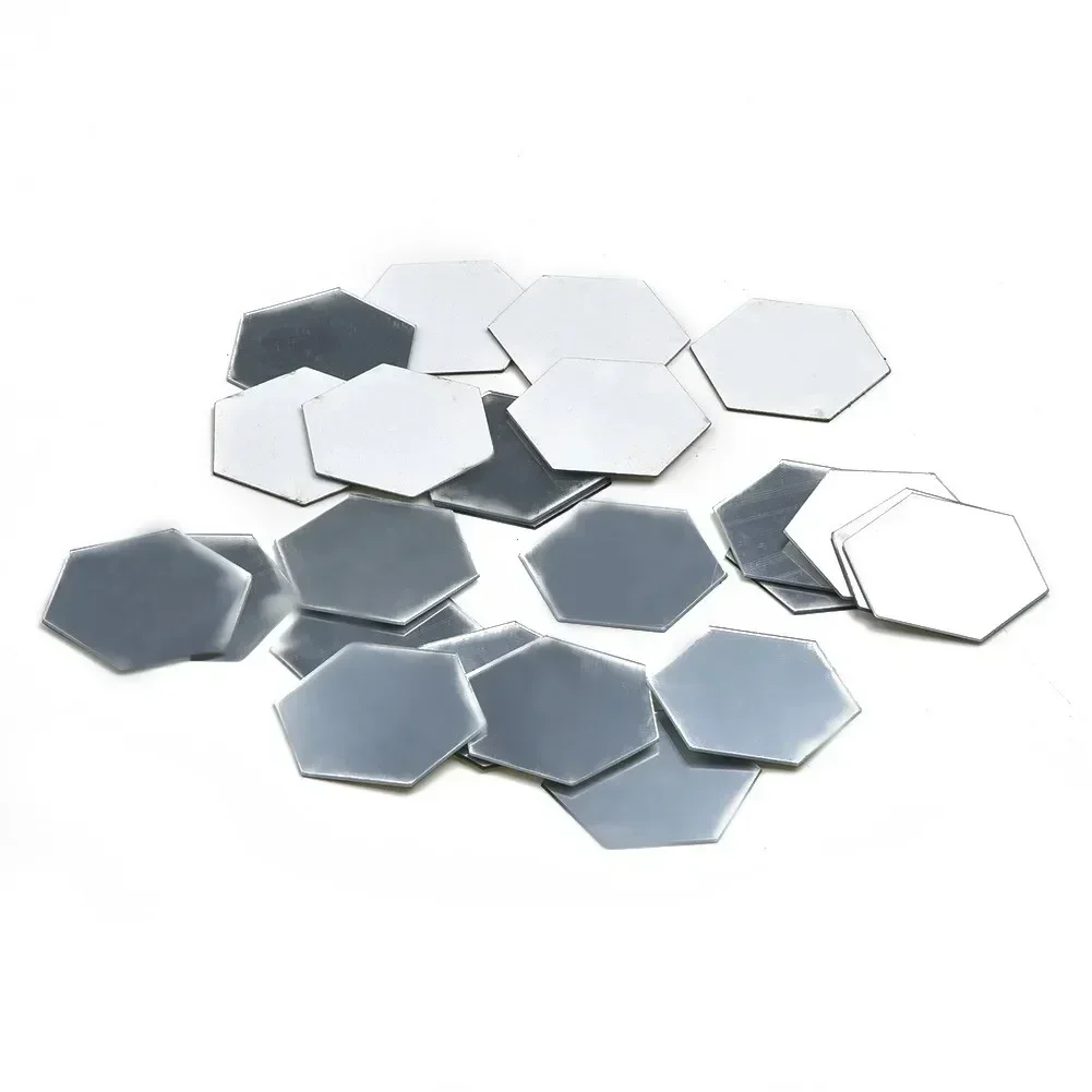 Creative 3D Hexagon Mirror Wall Decals 24Pcs Removable Art Stickers For Unique Home Decor In Hallways And Playrooms