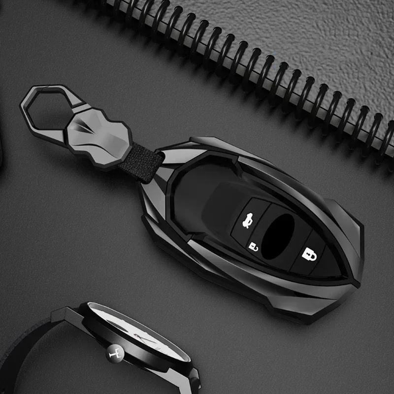 Zinc Alloy Key Holder Keychain Protective For Subaru XV SV Forester BRZ 2019 2020 Accessories Car Key Case Cover