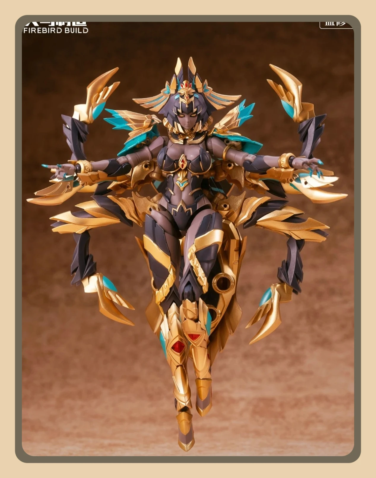 

In stock Big Fire Bird Toy Fighter Girl Series EX-03 Nakya Transformer Girl Model Toy Gift Collection Ornament Action Figure Toy