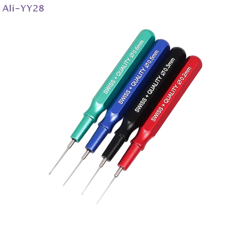 {YY28} Lubricante para Relojes, Aceitador Portátil con Mango Metálico, Pluma de Aceite de Precisión, Herramienta de Mantenimiento y Reparación de Relojes