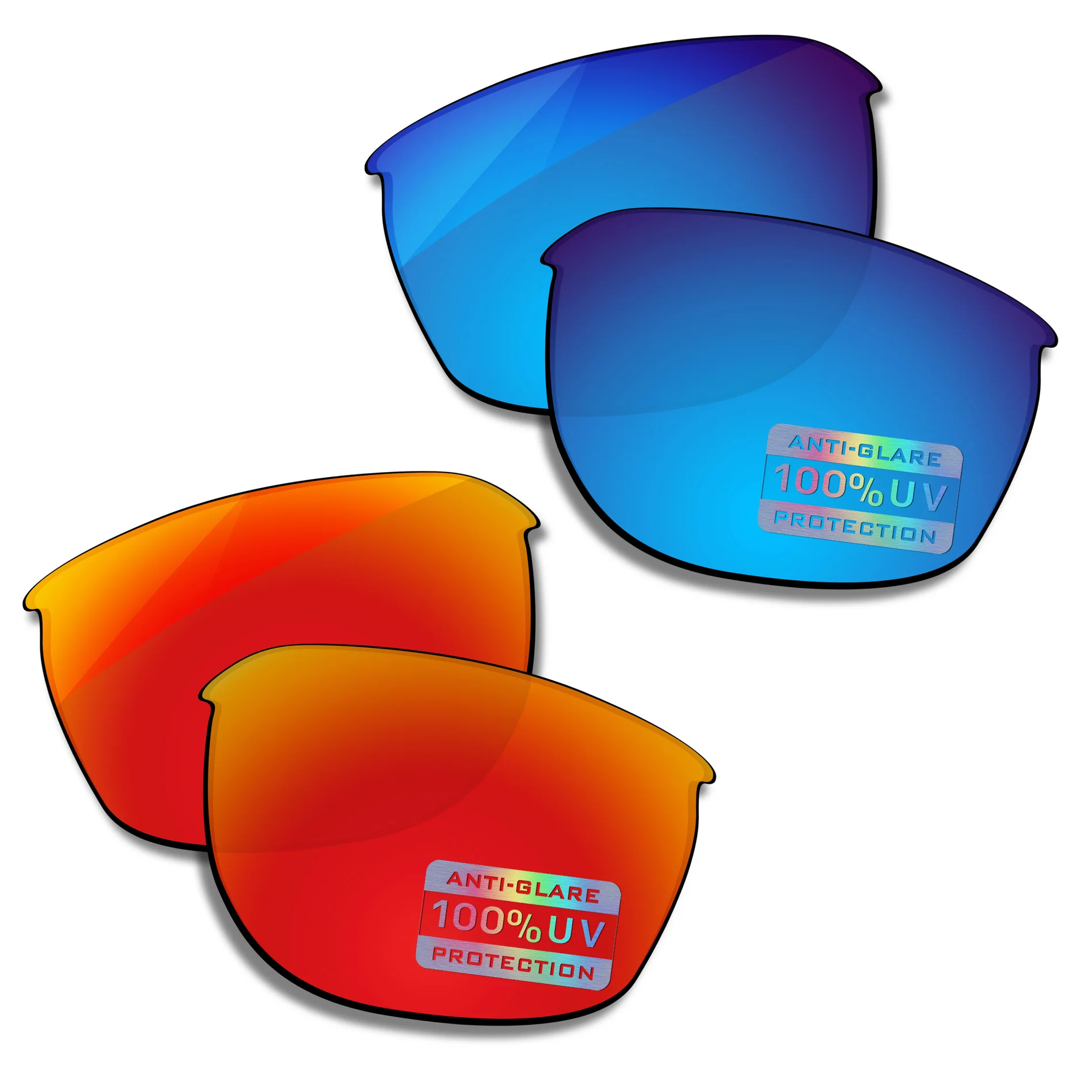 

MYCOURAG Replacement Lenses for OAKLEY Sliver Edge Asian Fit OO9414 Sunglasses UV400 Protection Multi-Color Options