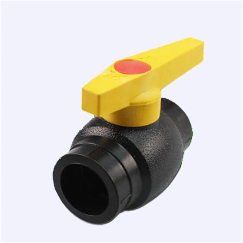 4 Points 20PE Steel Core Ball Valve 25 Hot Melt Pe Ball Valve 32PE Water Supply Pipe Switch 40/50/63/90