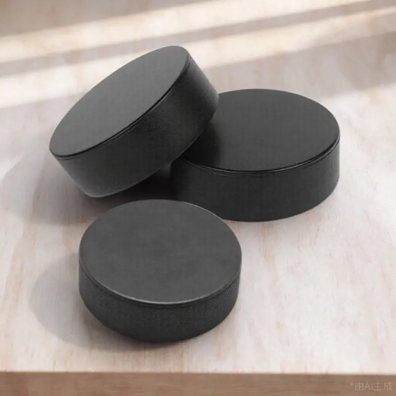 

Набор из 3 легких нескользящих хоккейных шайб из полиуретана для точных бросков и передач. Спортивные товары для хоккея.