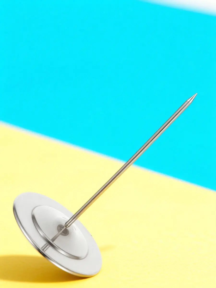Heavy Duty Stainless Steel Receipt Spike Stand for Restaurants Bars Retail Stores Hotels Kitchen Desk Straight Rod Bill Fork