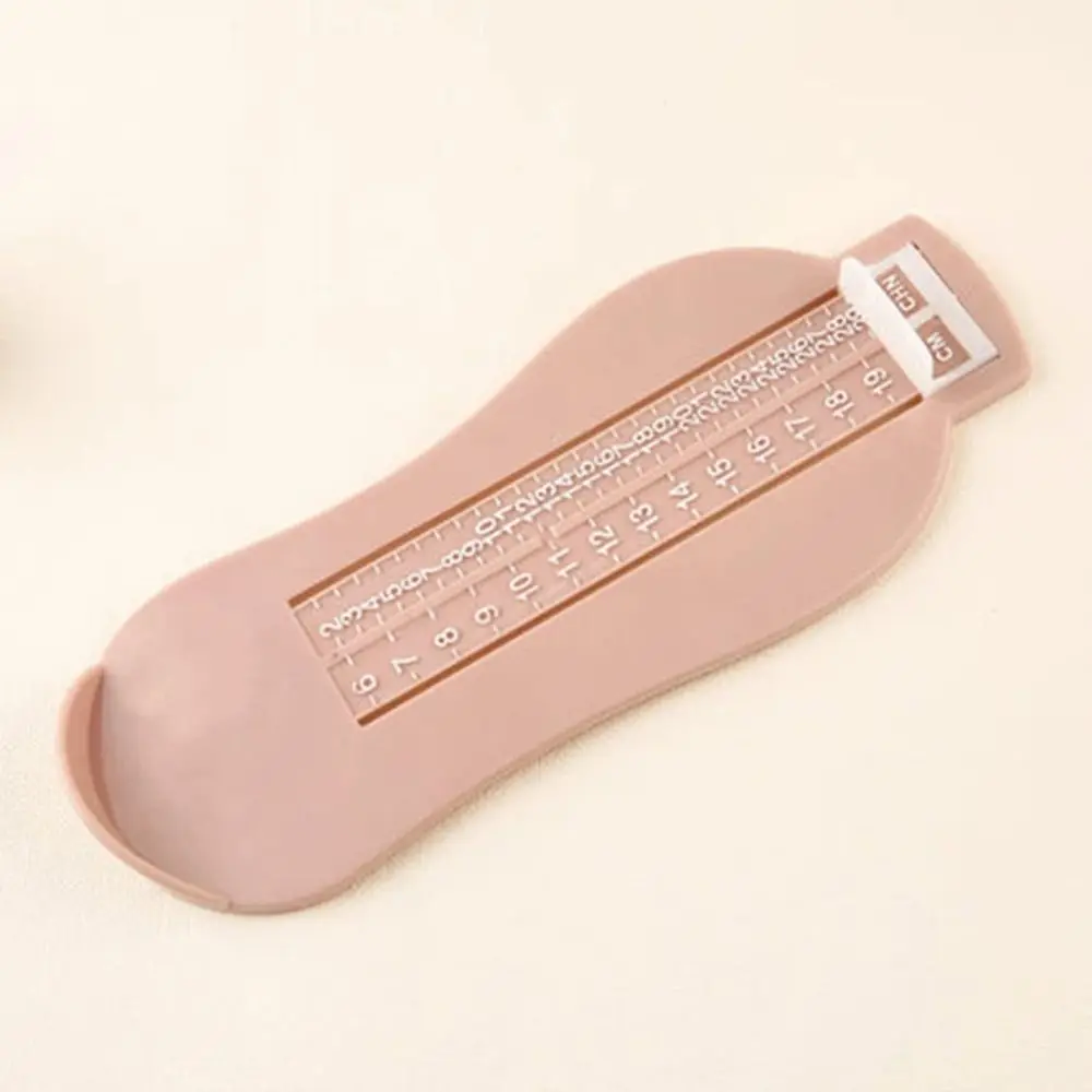 

Precise Baby Foot Ruler Shoes Fittings Gauge Tools Plastics Foot Length Measuring Device Portable Child Shoes Calculator