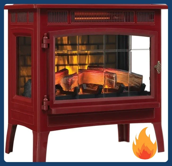 

Бестселлер [Сниженная цена!] Отдельностоящий электрический камин-обогреватель с 3D-эффектом пламени для помещения площадью 1000 кв. футов. Фут. Синнамон.