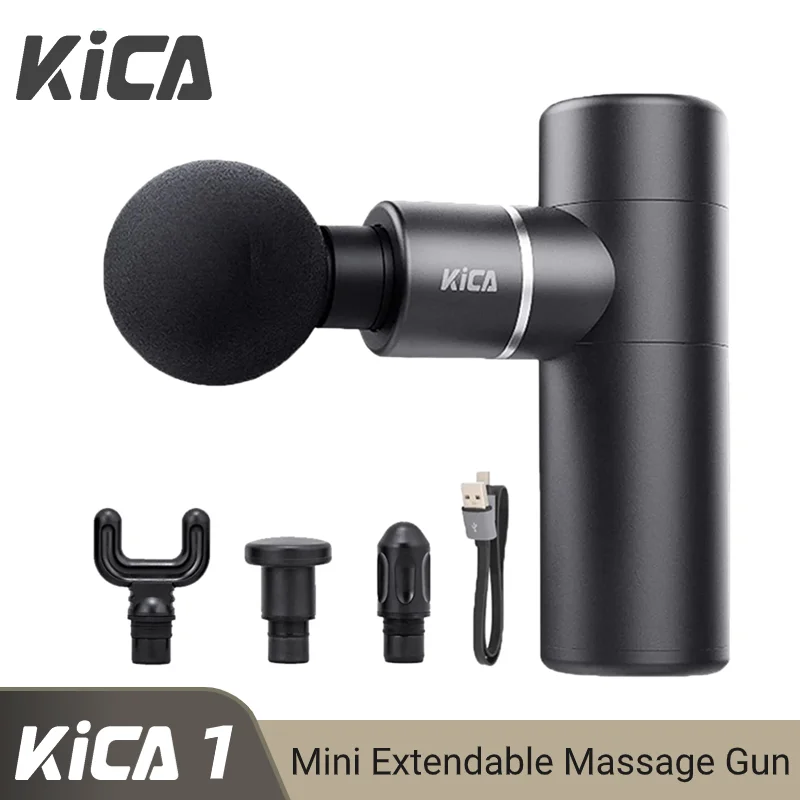 KICA-pistola de masaje K1, masajeador muscular profesional para cuerpo, espalda, cuello, piernas, Fitness, adelgazamiento, alivio del dolor, pistola