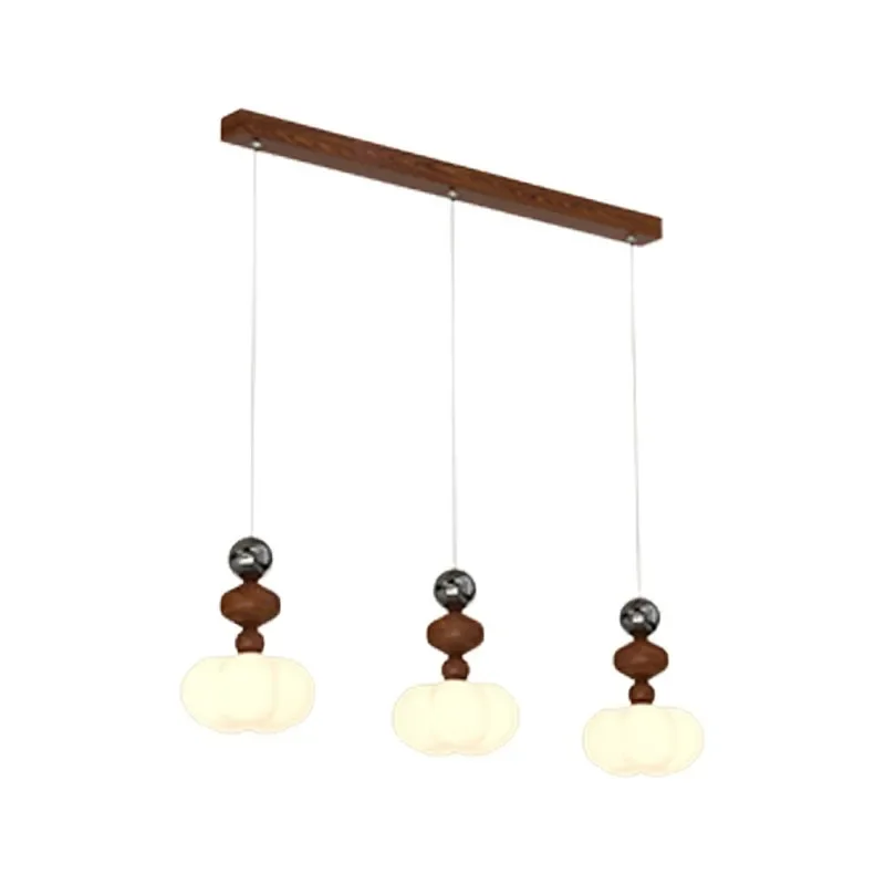 Restaurant chandelier French style, medieval wood art