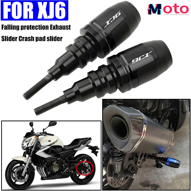 

2025 Fit For YAMAHA XJ6 XJ-6 DIVERSION High quality Motorcycle Accessories Falling Protection Exhaust Slider Crash pad slider