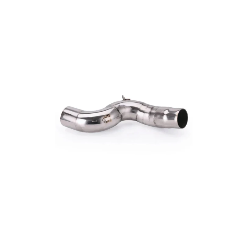 Slip On For Kawasaki ZX6R ZX-6R ZX636 2004 - 2008 Motorcycle Exhaust Escape Systems Carbon Fiber Muffler Middle Link Pipe view 3