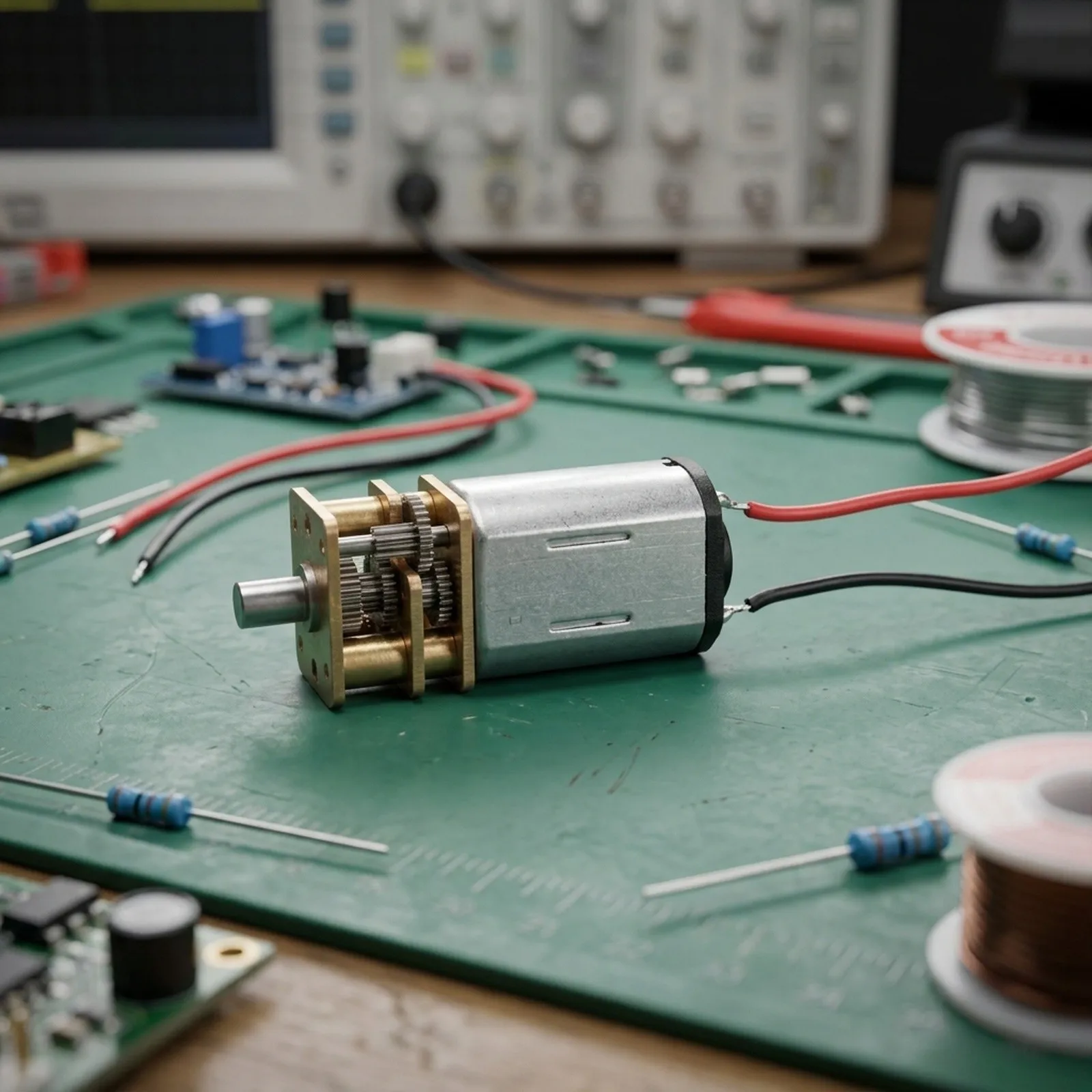 For DIY Projects Slow Electric Motor Slow Suitable Voltage 3-6V for DIY Toy Robot No-load Current 25mA For DIY