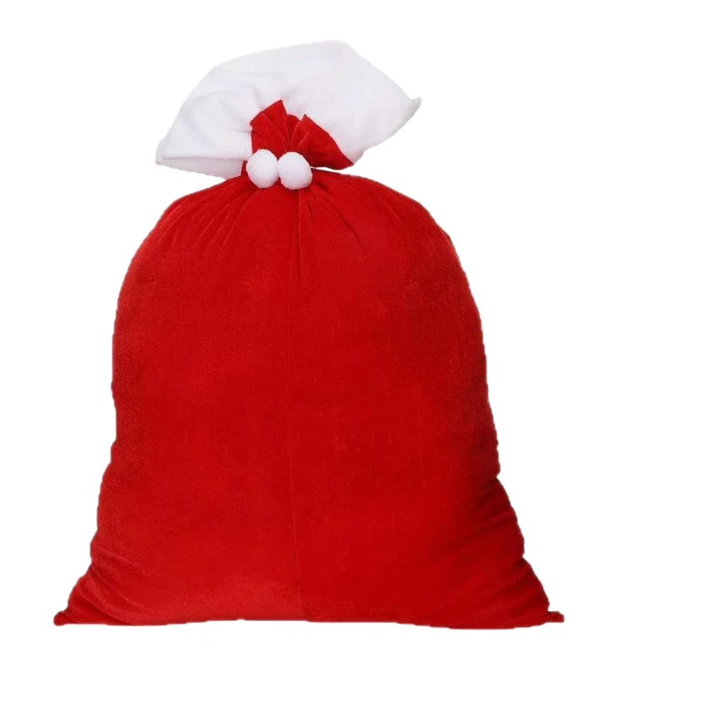 

Drawstring Bags Holiday Party Supplies Perfect For Children Rich Velvet Texture Charming Holiday Decoration Bags