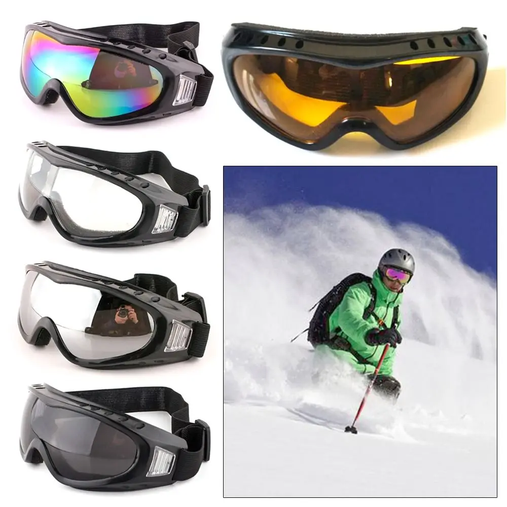 Protective Dustproof Lens Frame Winter Windproof Moto Cycling Kid Eyewear Glasses Snowboard Children Ski Goggles