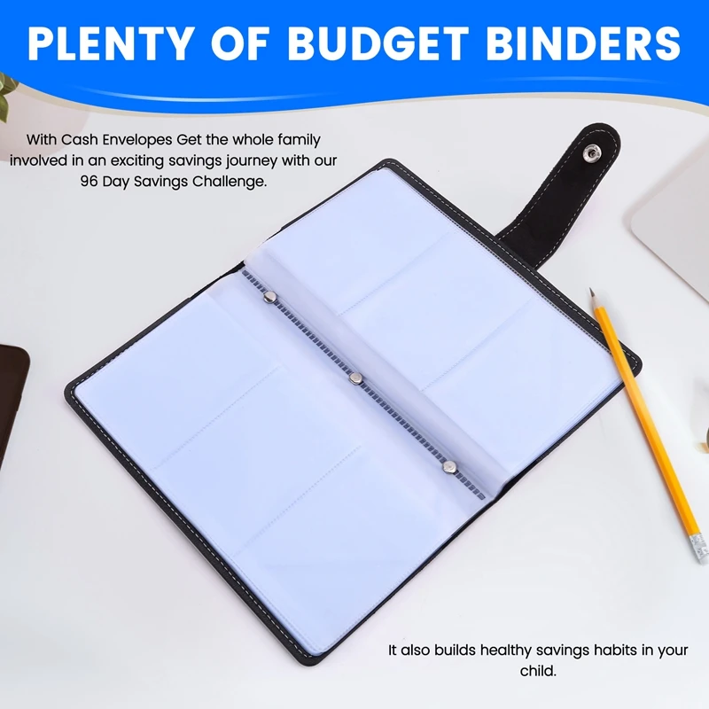96 Envelope Savings Challenge Book, 96 Envelopes Money Saving Budget Binder, 96 Envelopes Challenge Binder