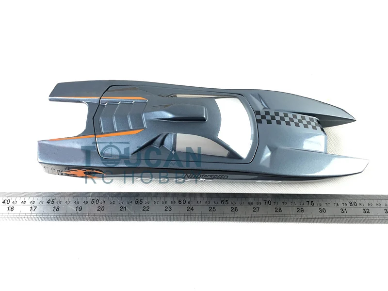 

M380 Prepainted Gray Electric Racing KIT High-Speed RC Boat Hull Only for Advanced Player TH02614-SMT7