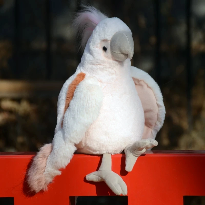 Simulation Animal Parrot Plush Toy Doll Macaw Bird Doll Birthday Gift Decoration 25cm DY10482