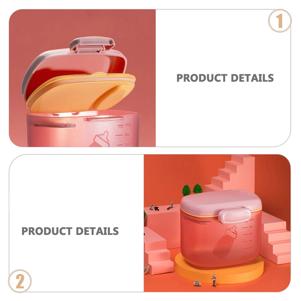

2pcs Baby Formula Dispenser Leakproof Silicone Container Snack Cups Nuts Fruits Storage Portable Food Holder Safe Diaper