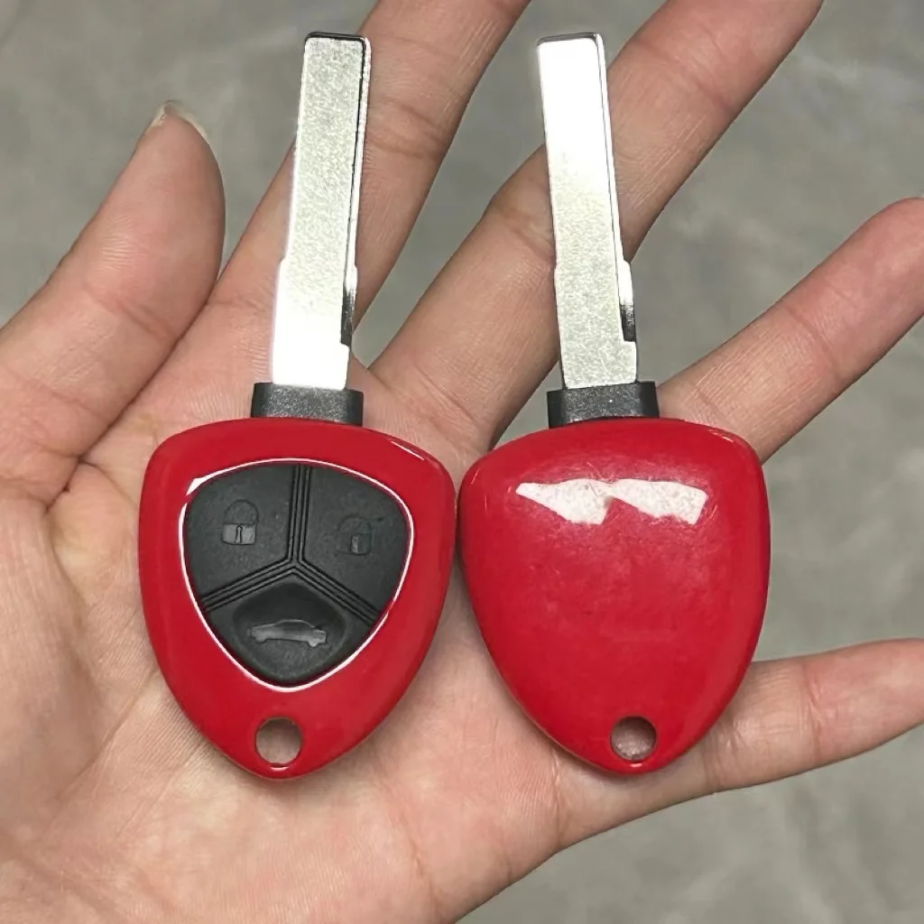 2PCS For Ferrari Sub-machine model multifunction remote key case house With logo