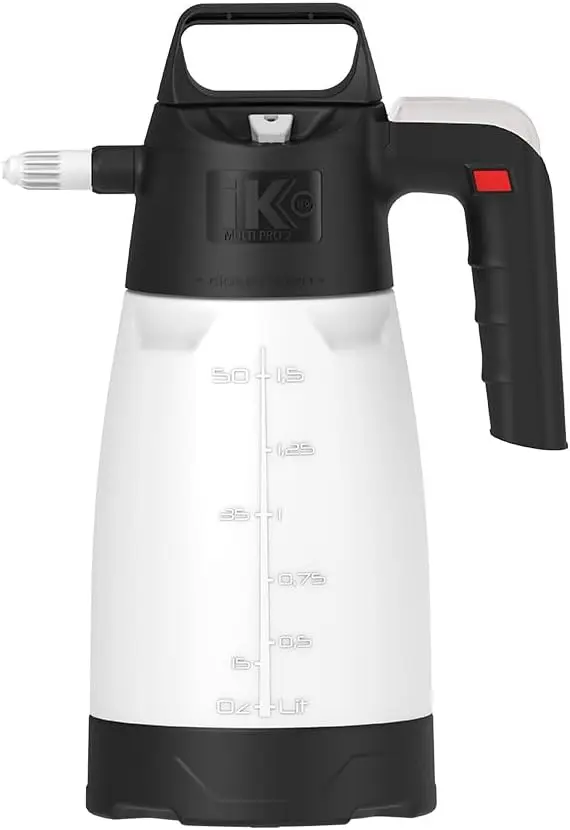 

360° Sprayer Works Upside Down - 50 oz, Pressurized to 36 psi, Perfect for Car Detailing, Garage, Shop