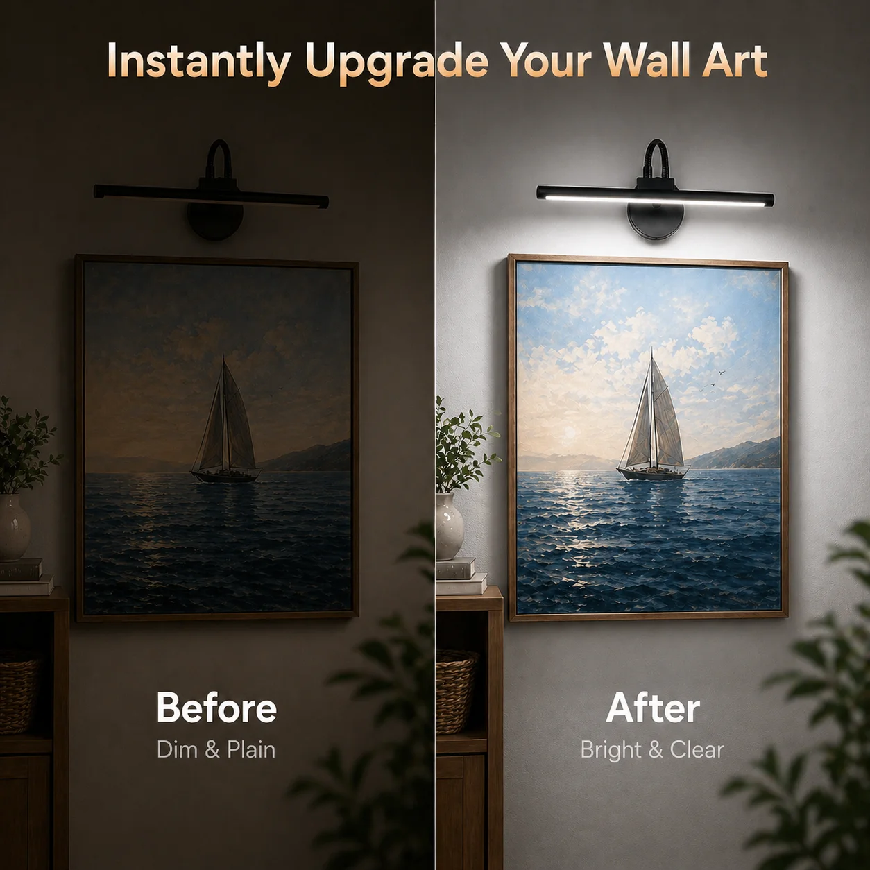 1/2pcs LED Picture Lights Remo - Photography Lighting Wall recension och pris