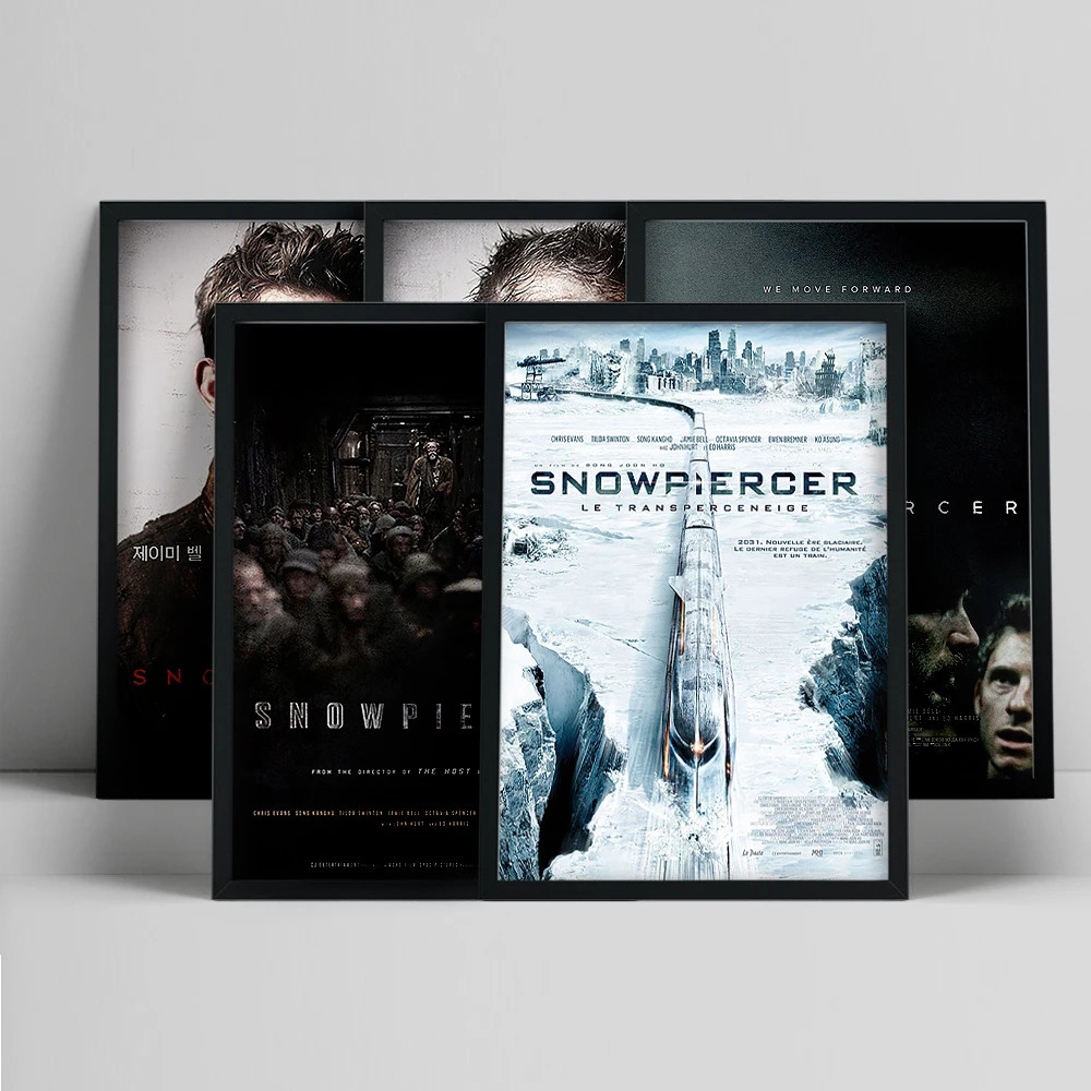 

Snowpiercer Science Fiction Action Film Poster Movie Print Art Wall Stickers Video Room Cinema Decor Modern Canvas Painting