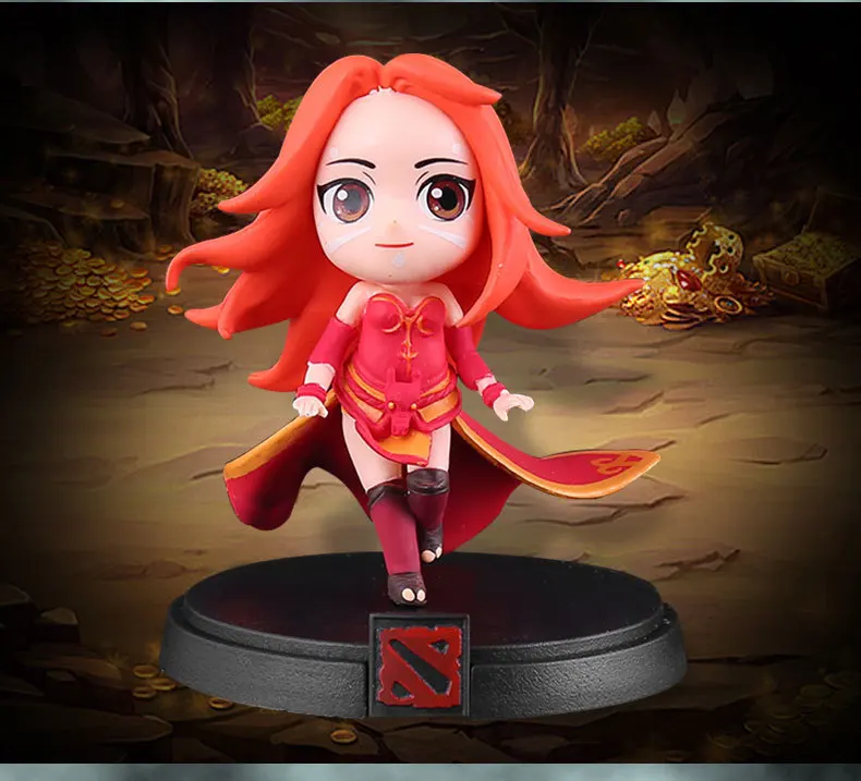 DOTA 2 Collectible Action Figure Set - Official Hero Character Statues for Game Fans & Display