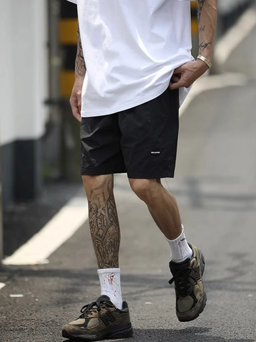 

y Спортивные брюки ярких цветов для лета на открытом воздухе Qui Dry Легкие свободные пляжные брюки длиной пять четвертей