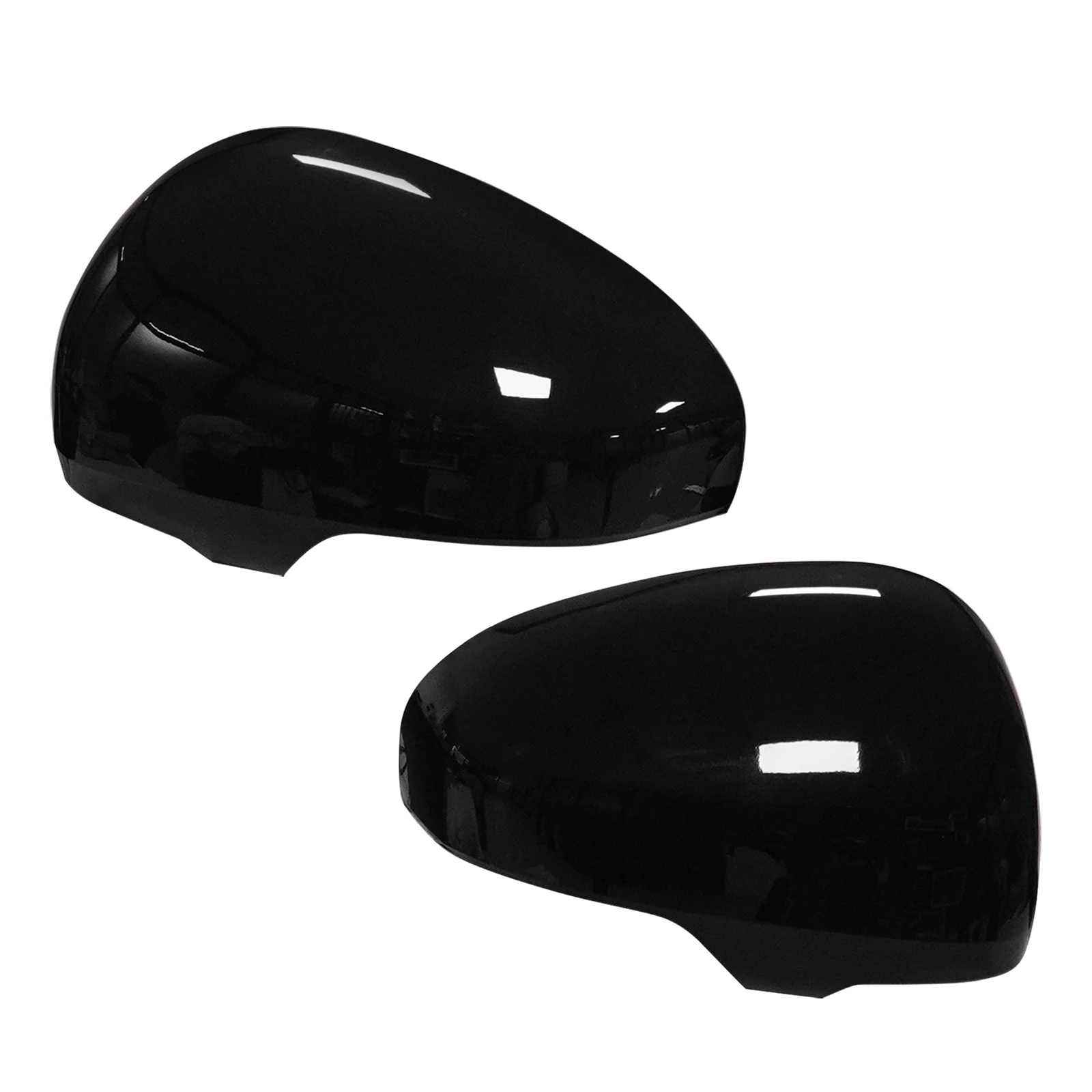 For Toyota Prius W3 2010-2015 Gloss Black Side Rearview Wing Door Mirror Cover Caps Casing Housing