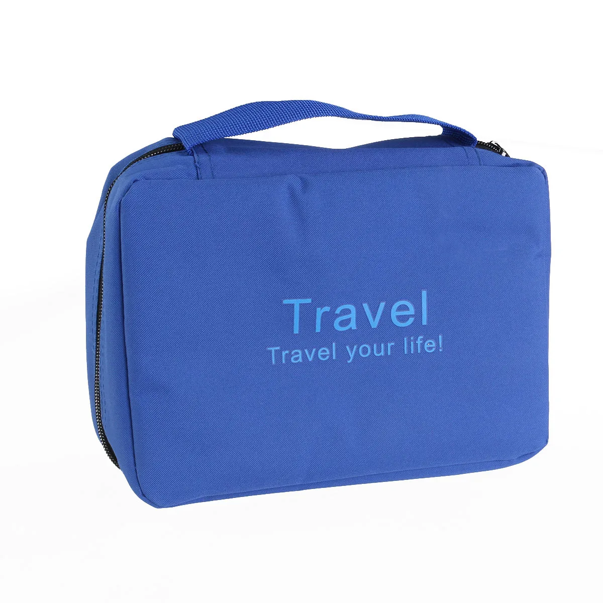 

Waterproof Hanging Wash Bag Orange Portable Travel Toiletry Organizer Multifunction Bag Pouch for Storage and Easy