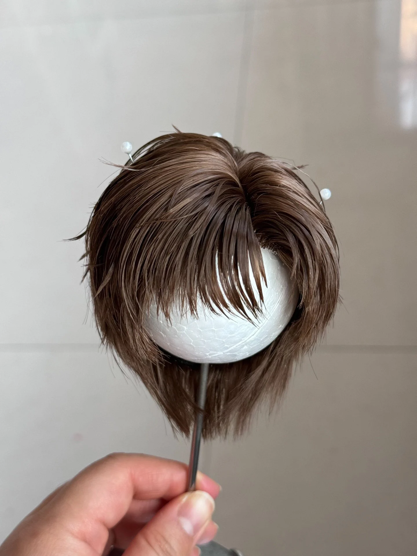 1/3 Scale BJD Wigs Vintage Handsome Short Hair Hairstyle Samurai Wig For SD13 SSDF ID72 Uncle Doll Accessories 1422