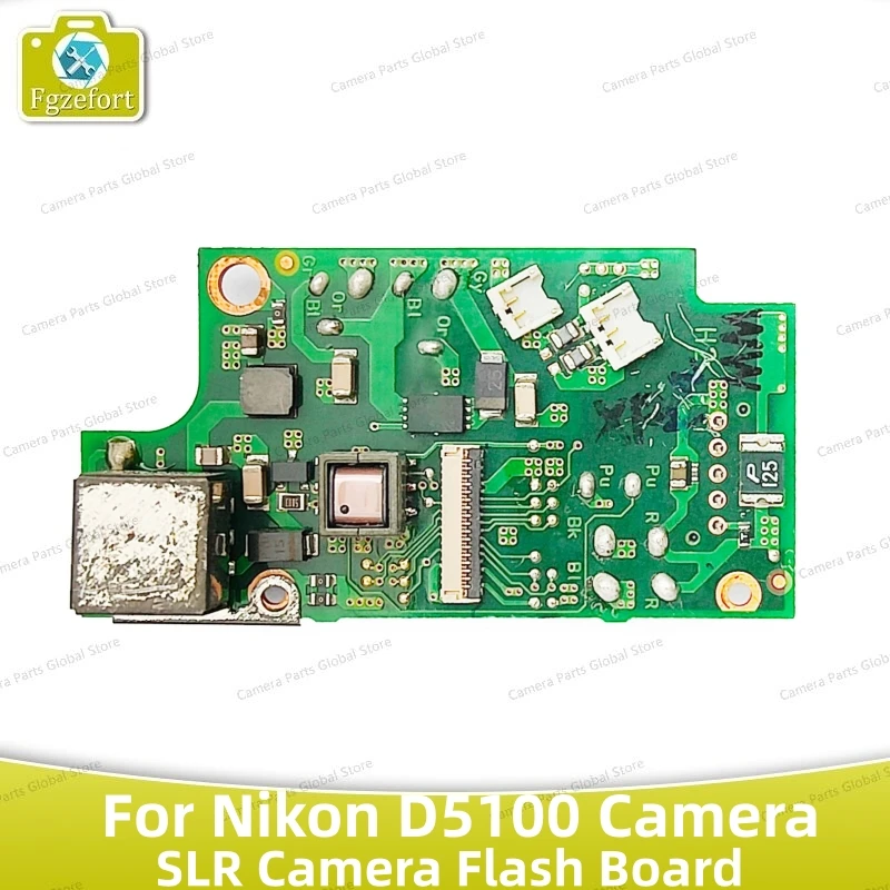 Original Camera Repair Parts D5100 Flash Board Power Board For Nikon D5100 Camera Replacement Unit Repair Parts