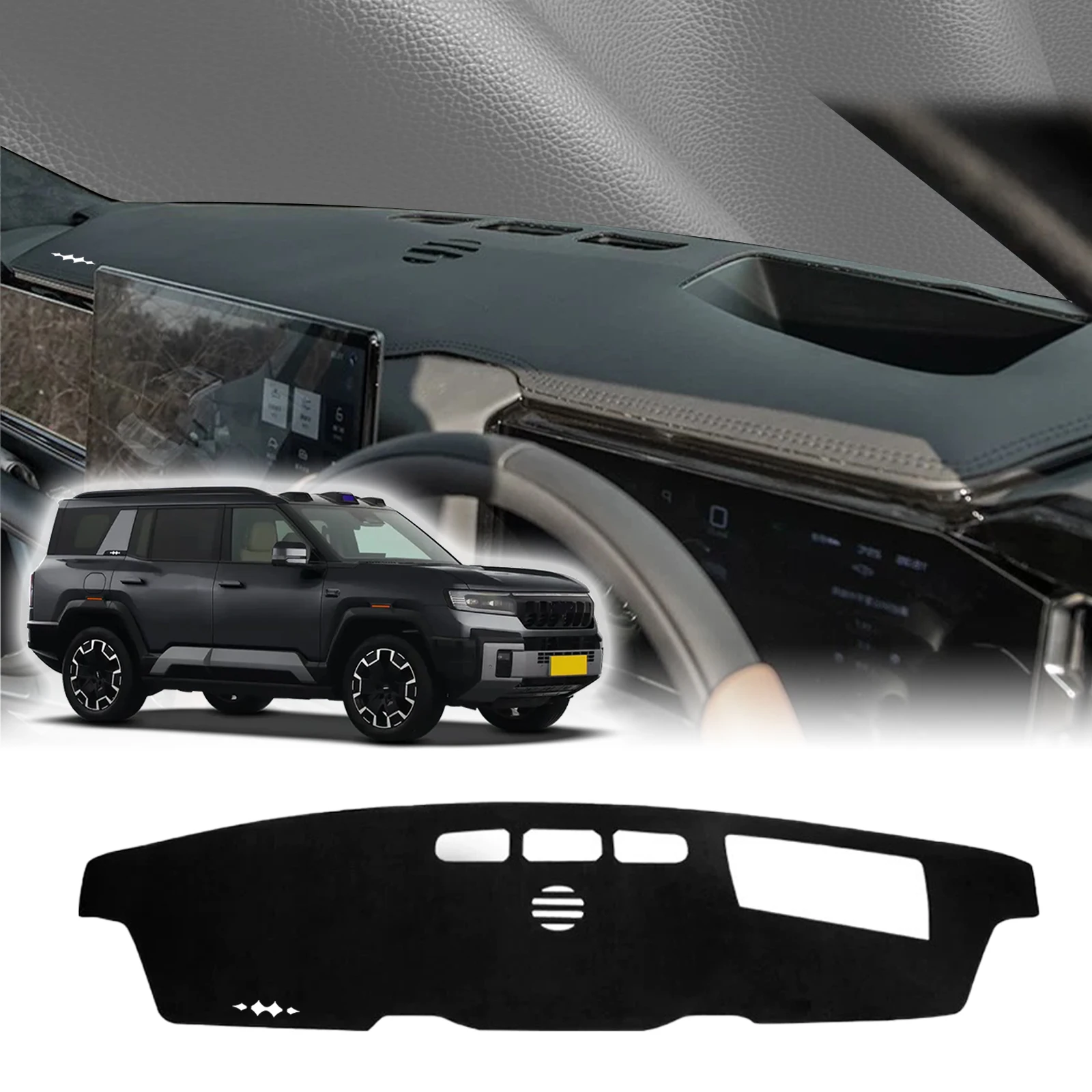 

fit for BYD Equation Leopard 8 2025 2026 DENZA B5 Car Accessories Dashmat Dashboard Cover Pad Protective Carpet DashMat Sunshade