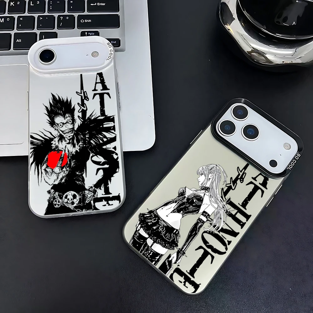애니메이션 데스노트 무광 휴대폰 케이스 화웨이 Honor 400 200 90 X6b X7a X9a X5 X8a X9b X7b X9C X5C 70 nova 11 10 Smart Lite 4G 5G용