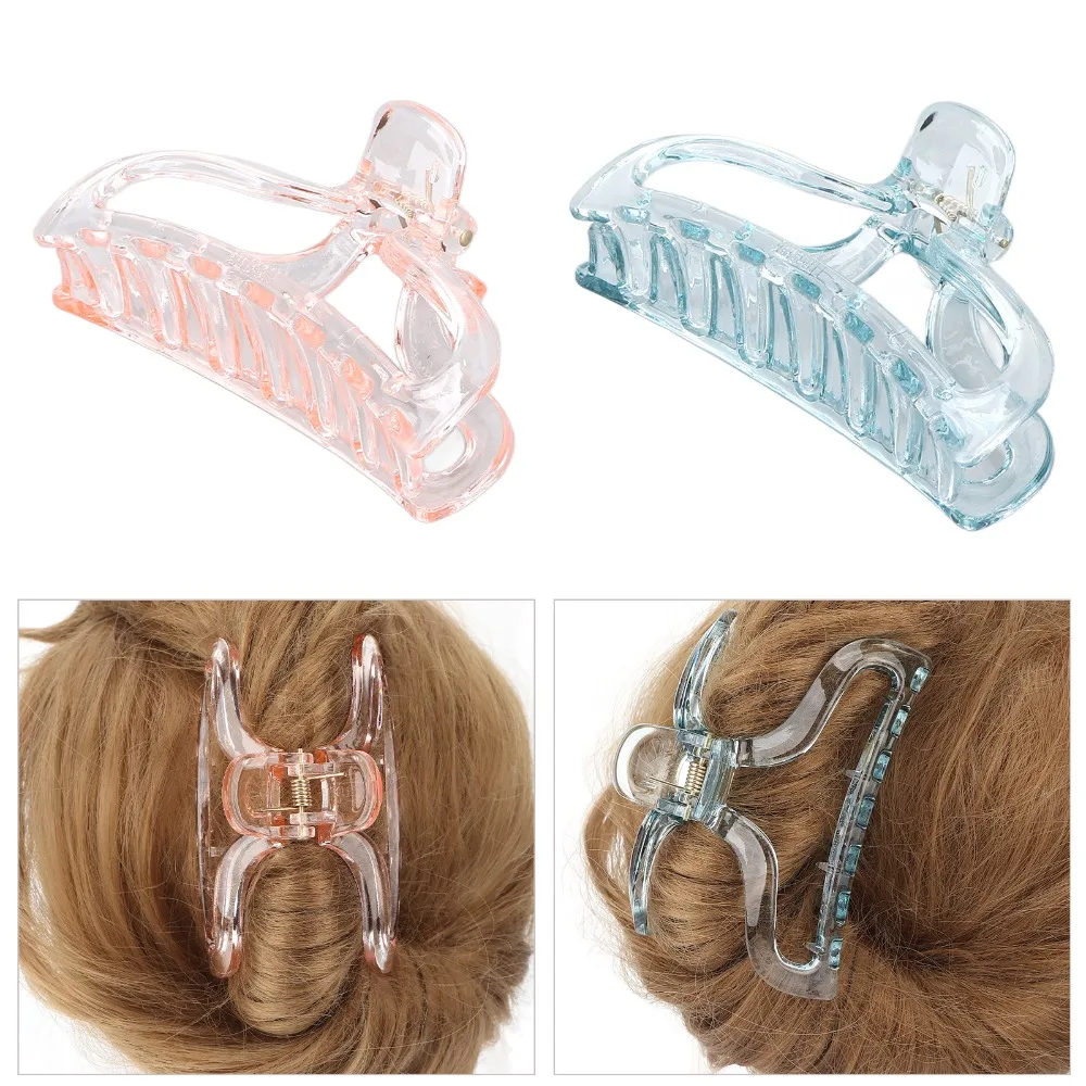 Hair Styling PS Hair Claw Clip Durable Strong Hold Non Slip Hair Clip Lightweight Non Slip Design Banana Claw Clip Daily Styling
