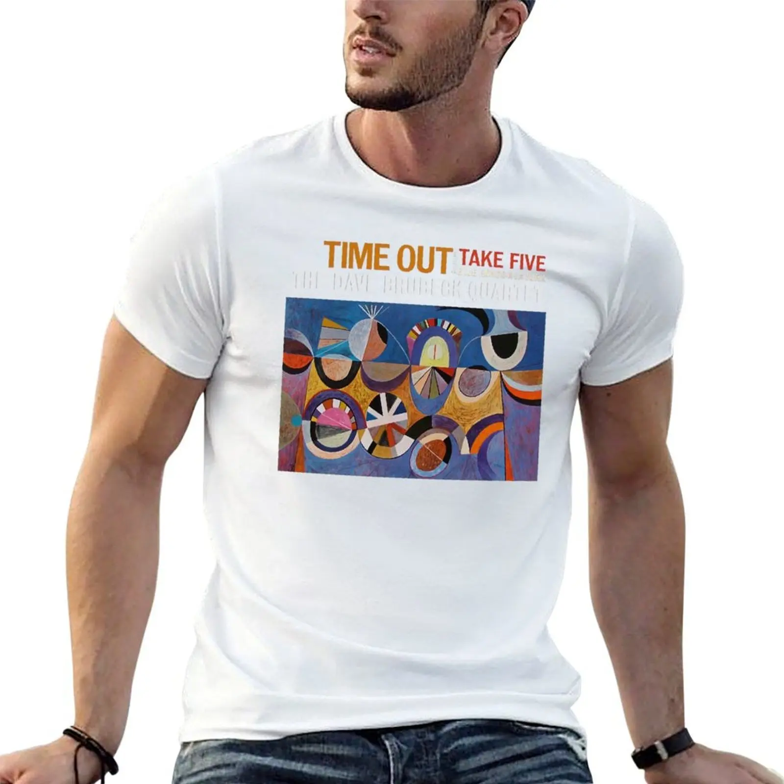 

THE DAVE BRUBECK QUARTET Time Out &x27;59 T-Shirt t shirt man plain t shirts for man graphic tees T-Shirt