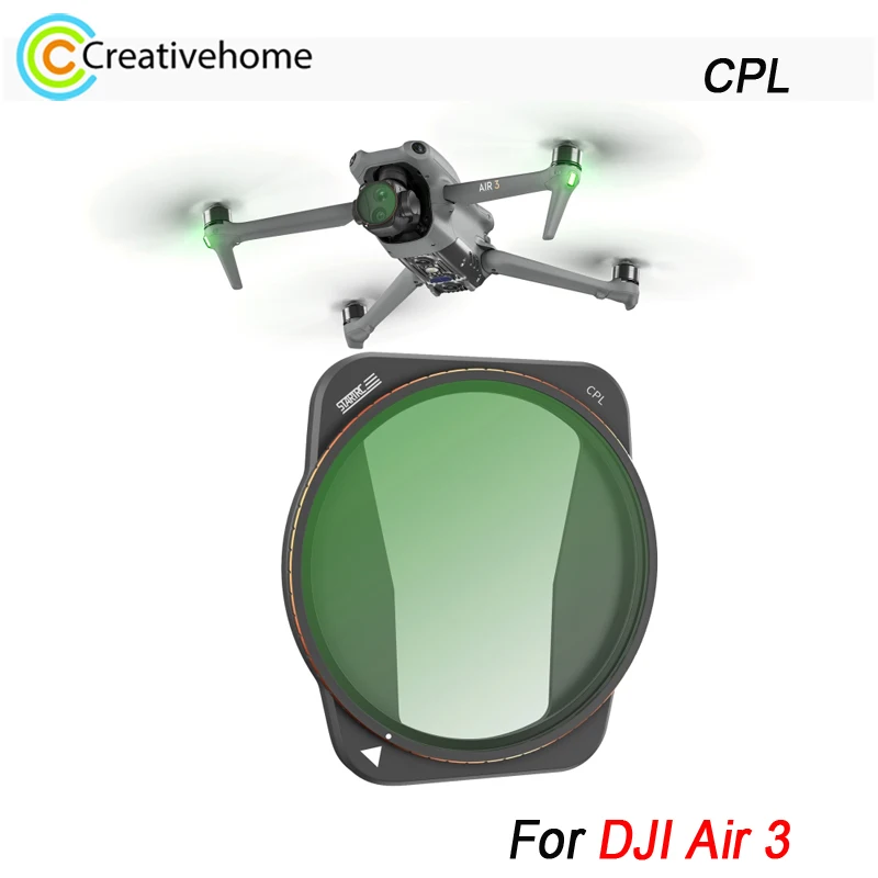 

Фильтр STARTRC CPL Для DJI Air 3 Drone воздушная камера Регулируемый фильтр объектива CPL аксессуары