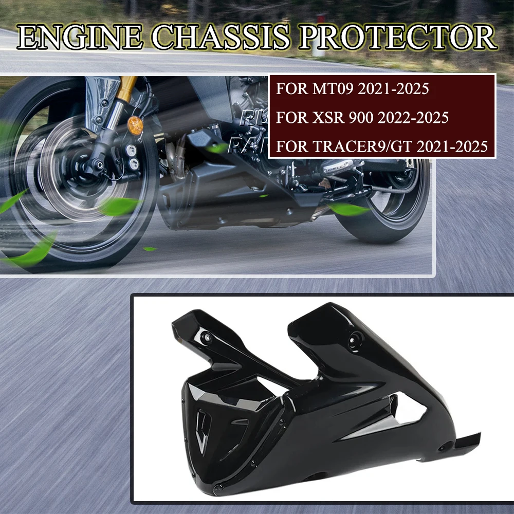 

NEW Motorcycle part engine chassis protective cover suitable FOR Yamaha MT09 2021-2025 XSR 900 2022-2025 TRACER9 GT 2021-2025