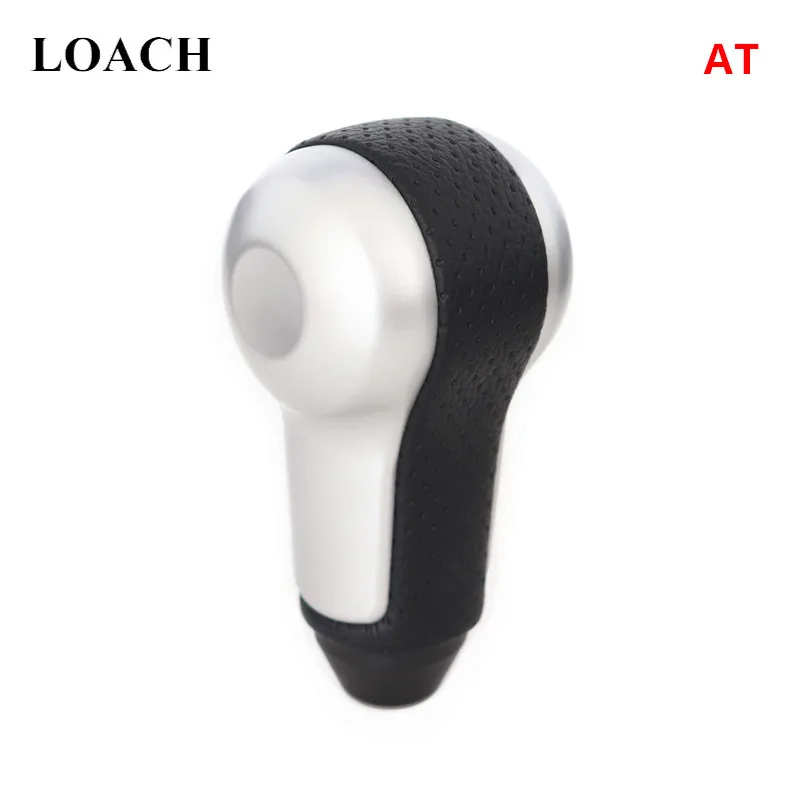 

AT Leather Car Gear Shift Knob For NISSAN X-Trail Qashqai 2008-2015 Gear Automatic Lever Stick Shifter Headball Pen Arm Ball New