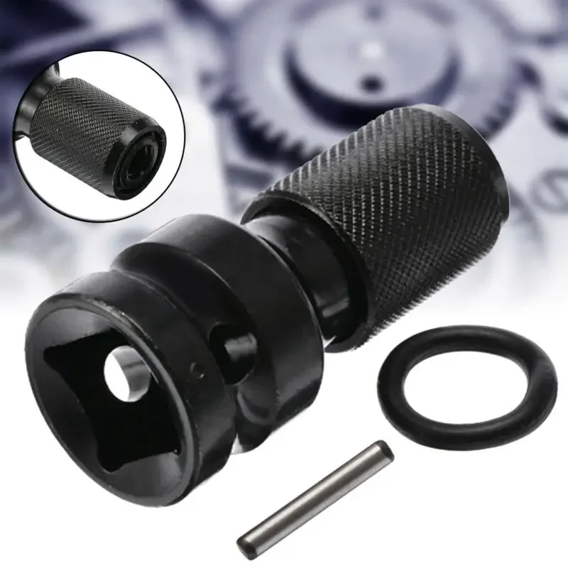 Equipment Socket Adapter Telescopic Tool Steel Tools Black Chuck Convert Drill Pin Pneumatic Ratchet Ring Spring