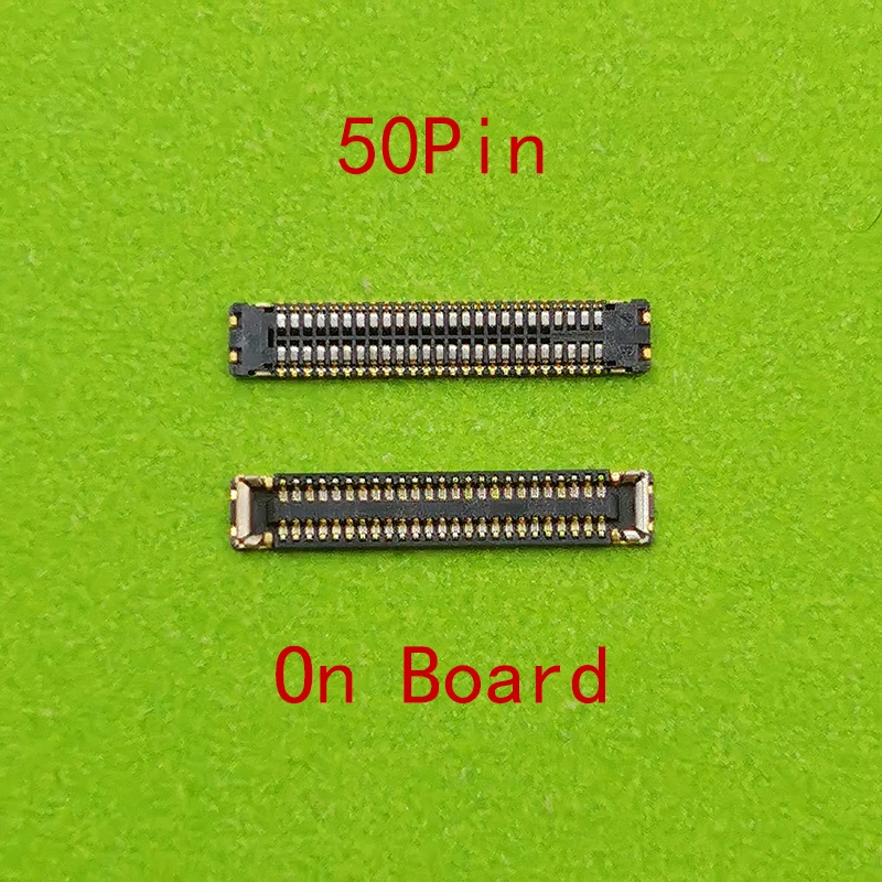 2-10pcs 50pin LCD Display Touch Screen FPC Connector On Board for Huawei Enjoy 8E Lite Honor Play 7 7A 7S Y5 Prime 2018/Y5 Lite