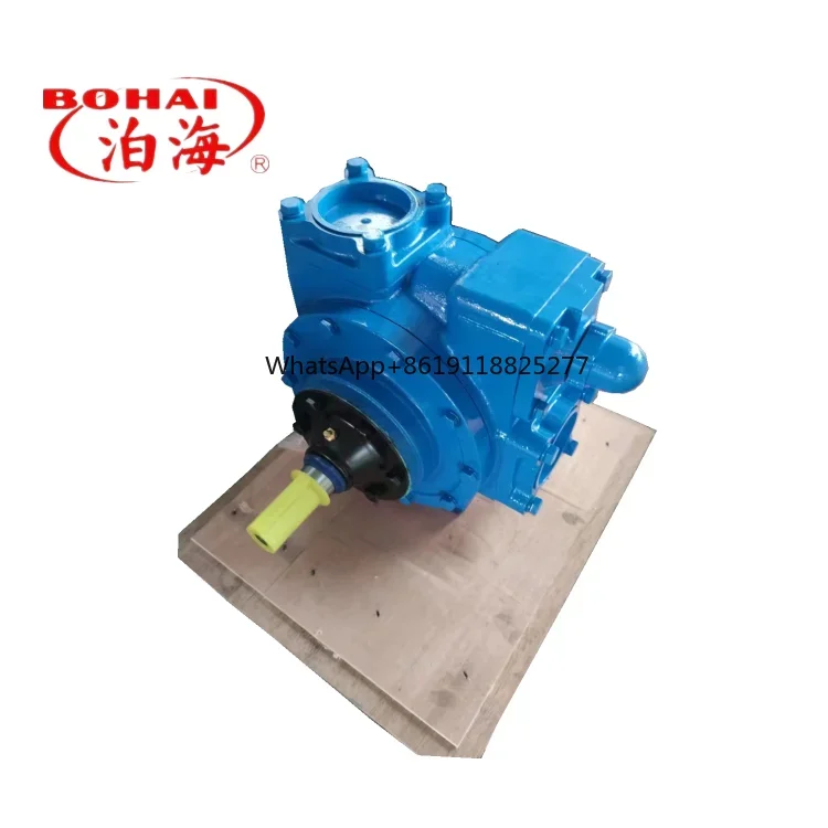 YB-65 Electric Double Shaft Rotary Vane Pump High Pressure Fuel Transfer Pump with 10HP OEM Customizable for Vacuum Usage